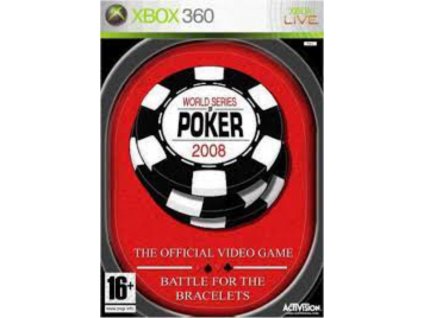 XBOX 360 world series poker 2008