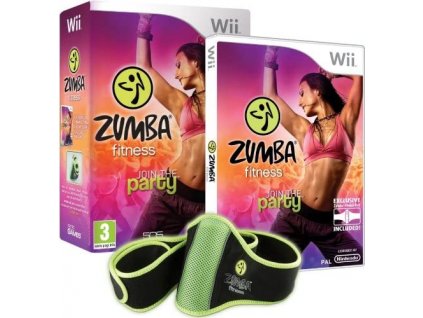 Wii Zumba Fitness Join the Party + cvičební pás