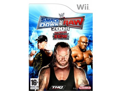 Wii WWE SmackDown vs. Raw 2008