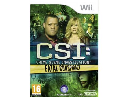 Wii CSI Fatal Conspiracy