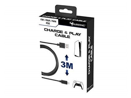 3M Subsonic nabíjecí kabel pro PS5 (nové)
