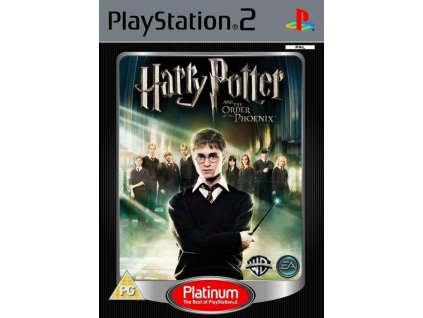 PS2 Harry Potter a Fénixův řád CZ dabing PLATINUM