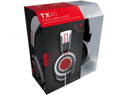 PS4 / XBOX ONE Gioteck TX-40 herní sluchátka (white)