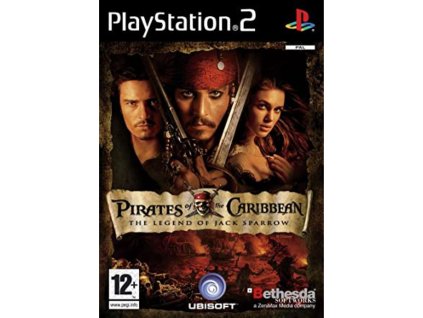 PS2 Pirates of Caribbean Legend of Jack Sparrow