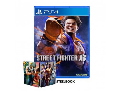 PS4 Street Fighter 6 - Steelbook Edition