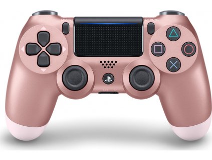 PS4 Dualshock 4 V2 Bezdrátový ovladač ORIGINÁLNÍ (gold pink)