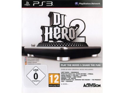 PS3 DJ Hero 2