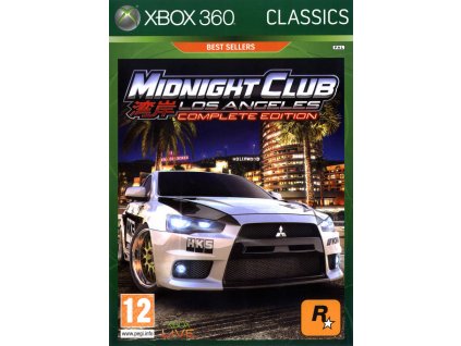 XBOX 360 Midnight Club Los Angeles Complete edition