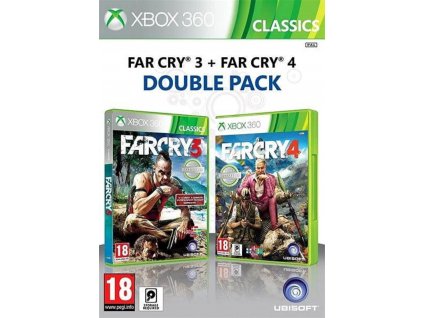 XBOX 360 Xbox 360 Far Cry 3 + Far Cry 4 CZ Double Pack