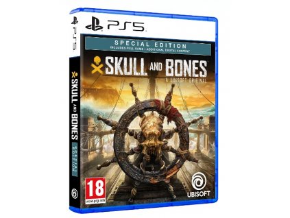 PS5 Skull And Bones: Special Day 1 EditionSkull and Bones" je akční dobrodružná hra s otevřeným světem, která hráče zavádí do nebezpečného a nepředvídatelného světa pirátství, vydaná Ubisoftem pro PlayStation 5. Hra byla uvedena na trh 16. února 2024 a nabízí bohatou kooperativní pirátskou akční RPG zkušenost. Hráči se vydávají na moře, aby překonali nepřízeň osudu a vypracovali se z vyvrhelů na nechvalně proslulé piráty. V centru dění stojí námořní bitvy, kde hráči mohou stavět a řídit až deset různých lodí s unikátními vlastnostmi, které odpovídají jejich hernímu stylu. Hra podporuje kooperaci až s dvěma přáteli, s nimiž lze sdílet kontrakty a odměny, a nabízí příležitost utkat se s řadou hrozeb, včetně pirátských lovců, mořských příšer, nadpřirozených nebezpečí a nevyzpytatelného počasí.  "Skull and Bones" klade důraz na strategické aspekty pirátského života, od stavby lodí přes formování spojenectví až po překonávání překážek a rozšiřování svého vlivu na moři. Hra přináší pohlcující svět, který se každou sezónu rozrůstá o nové výzvy a funkce, čímž se snaží udržet hráčský zájem a nabídnout stále nové důvody k návratu do světa plného dobrodružství a nebezpečí. S podporou pro PS5, včetně funkce vibrací a efektů spouště DualSense bezdrátového ovladače, se "Skull and Bones" snaží poskytnout co nejintenzivnější a nejrealističtější pirátskou zkušenost. Hra vyžaduje PS Plus pro online hraní, podporuje online multiplayer až pro 20 hráčů a nabízí možnost volitelných nákupů ve hře.