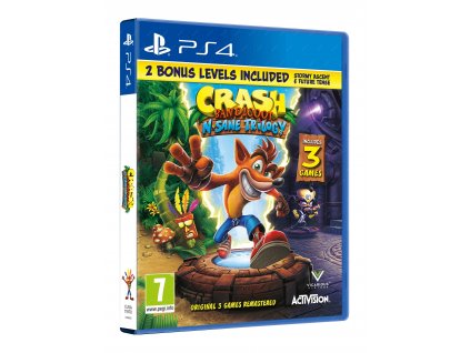 PS4 Crash Bandicoot N. Sane Trilogy (new)-