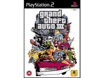 PS2 Grand Theft Auto III (GTA 3)