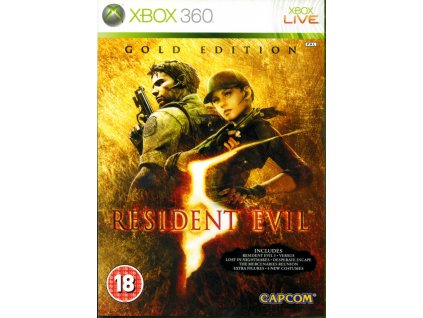XBOX 360 Resident Evil 5 Gold Edition