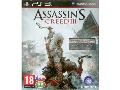 PS3 Assassin's Creed III CZ