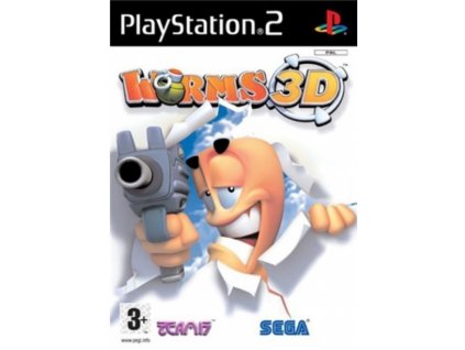 PS2 Worms 3d
