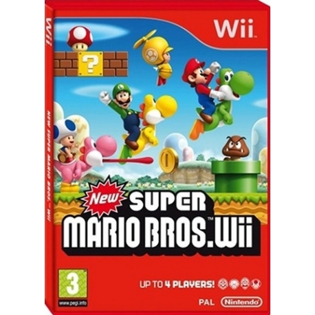 Wii New Super Mario Bros