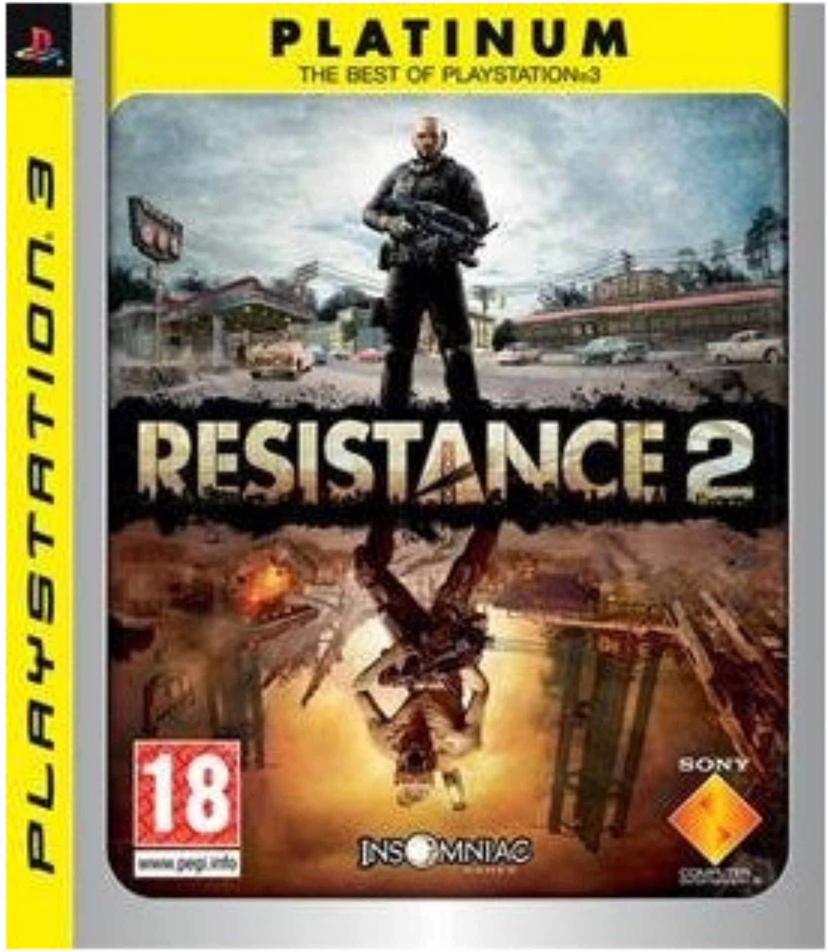 PS3 Resistance 2 PLATINUM