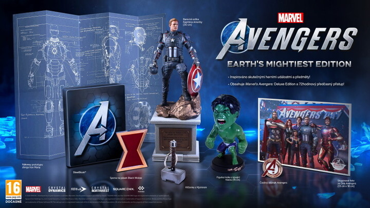 PS4 Marvel's Avengers CZ Earths Mightiest Edition (nová)