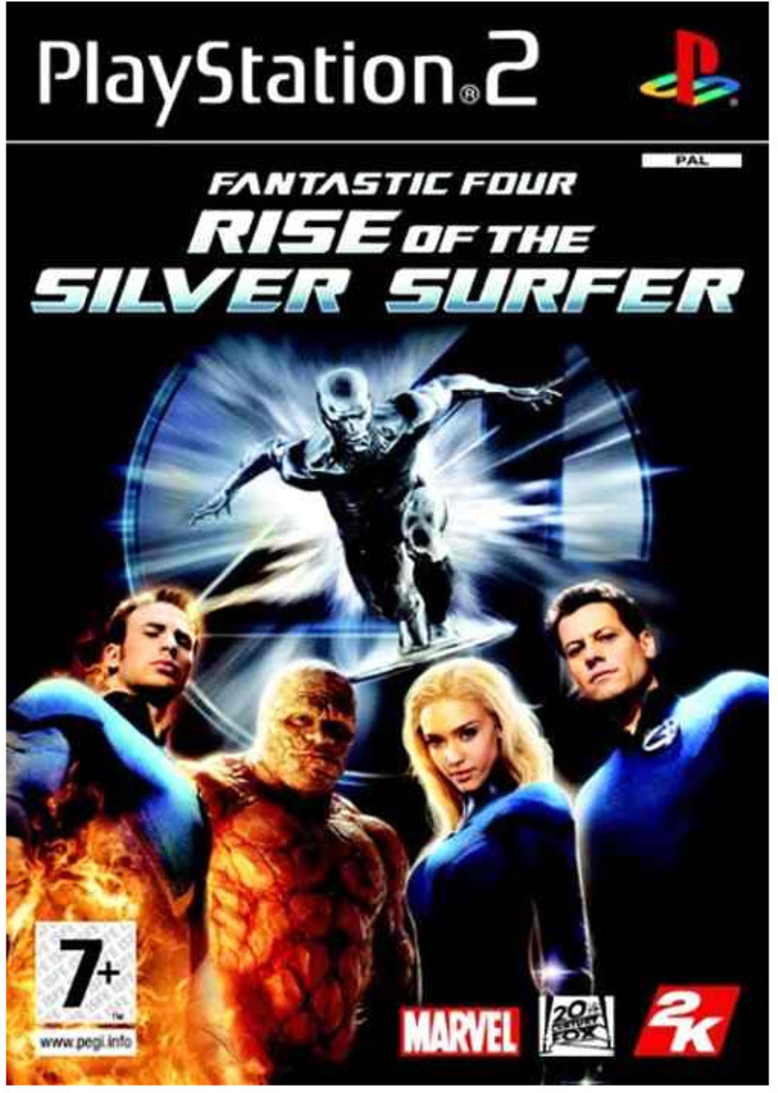 PS2 Fantastic Four The Rise of The Silver Surfer GAMERSHOUSE.CZ