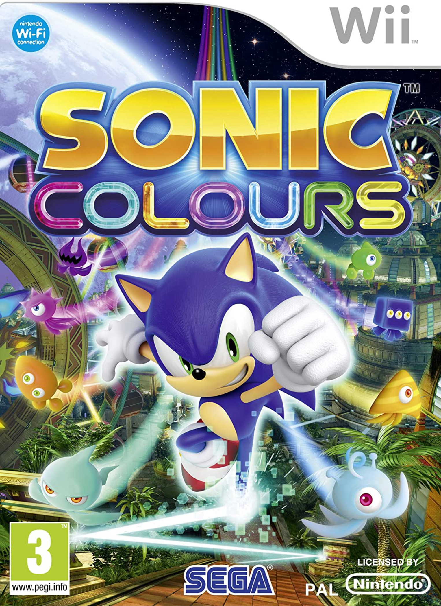 Wii Sonic Colours GAMERSHOUSE.CZ