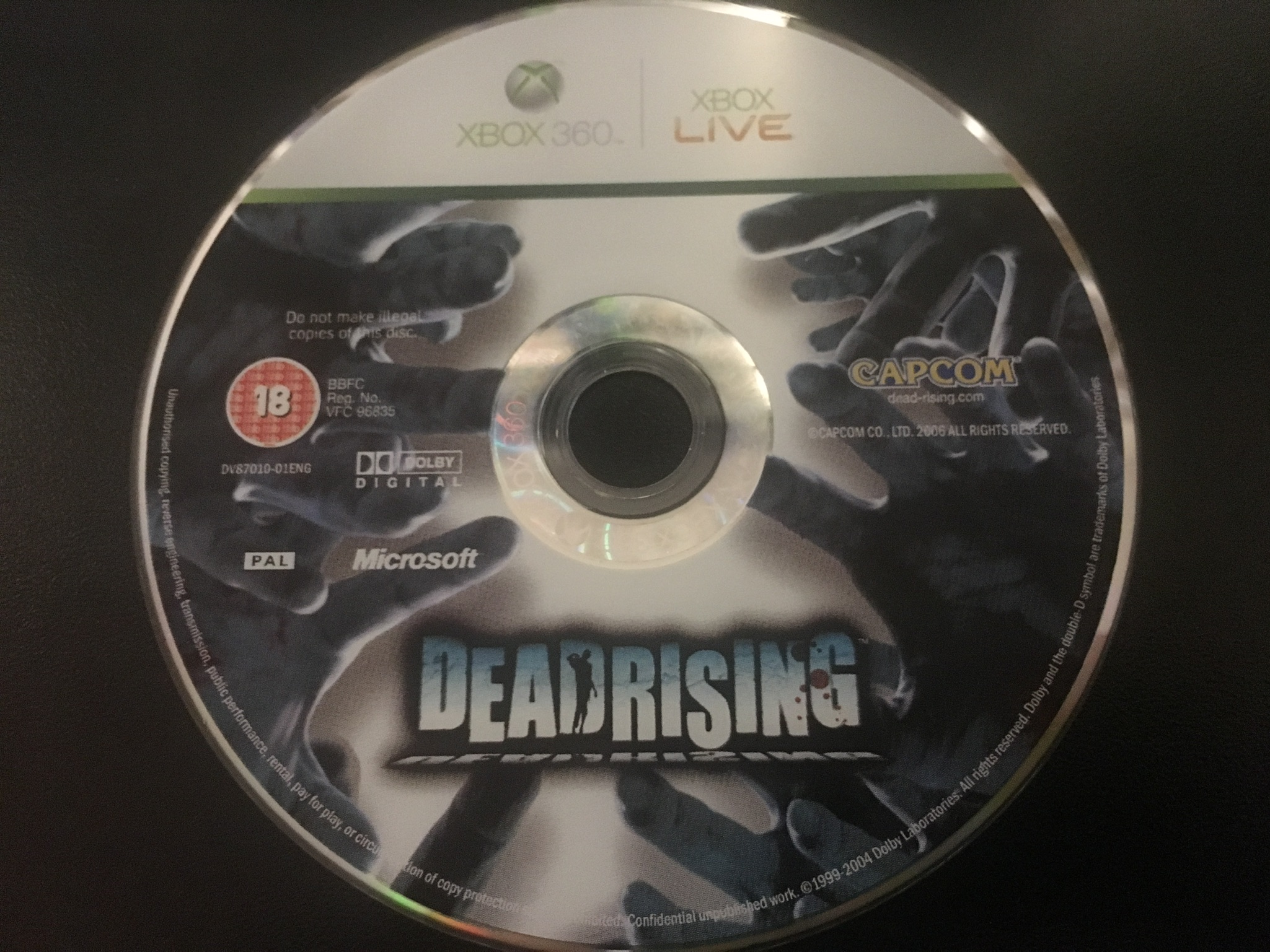 XBOX 360 Dead Rising (pouze herní disk)