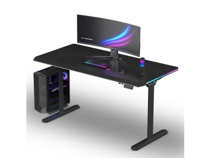 Herni stul ultradesk quest cern cerna 01