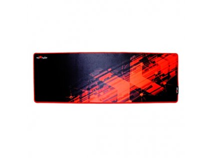 Podložka pod myš, P2-XL, herní, černo-červená, 78 x 27 x 0.4 cm, Red Fighter