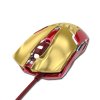 E-Blue Myš IRON MAN ARMOR EMS610, 4000DPI, optická, 6tl., 1 kolečko, drátová USB, zlatá