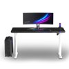 Herni stul ultradesk quest bila cerna 04