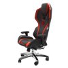 Herní křeslo E-Blue AUROZA, červené, podsvícená