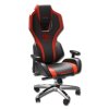 Herní křeslo E-Blue AUROZA, červené, podsvícená
