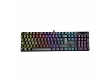 herni klavesnice krom kasic cerny qwerty us 893120