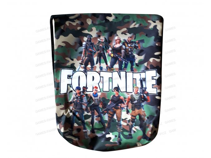 Batoh s potiskem Fortnite kamufláž (Barva forest green)