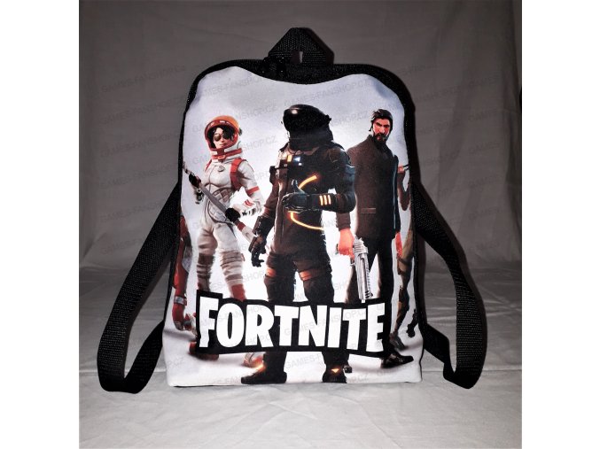 Batoh FORTNITE pro nejmenší (Barva jet black)