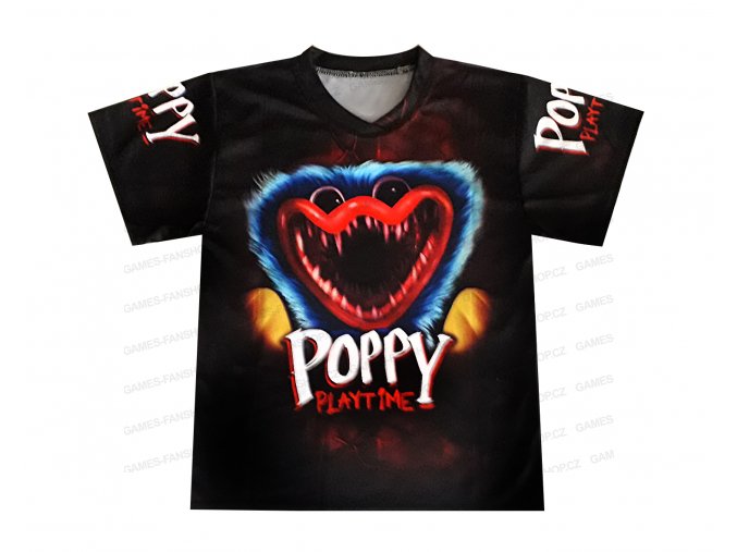 Tričko POPPY černé