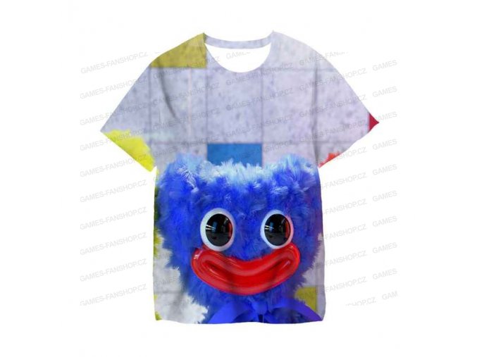 Huggy Riman wuggy cartoon 3D printing children s T shirt summer round neck short sleeved kids.jpg 640x640