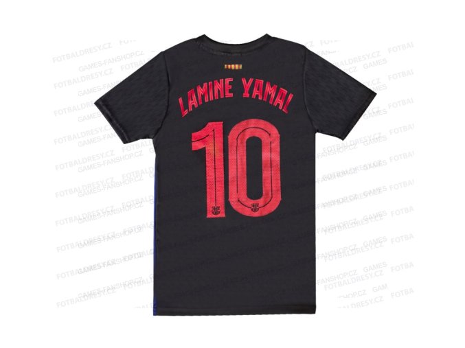 Dres Lamine Yamal černý 10
