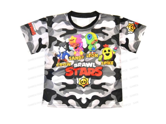 Tričko Brawl stars maskač