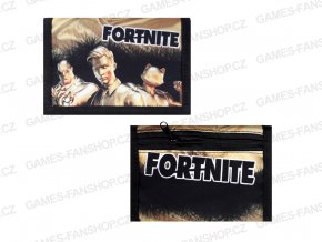 Peněženka Fortnite zlatá (Barva jet black)