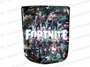 Batoh s potiskem Fortnite kamufláž (Barva forest green)
