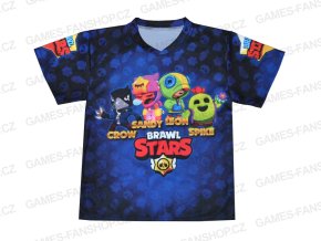 Tričko Brawl stars navy