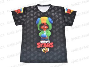 Tričko Brawl Stars Leon tmavé