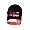 Kšiltovka černá TEAM CZECH REPUBLIK