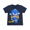 Tričko SONIC černé bavlna