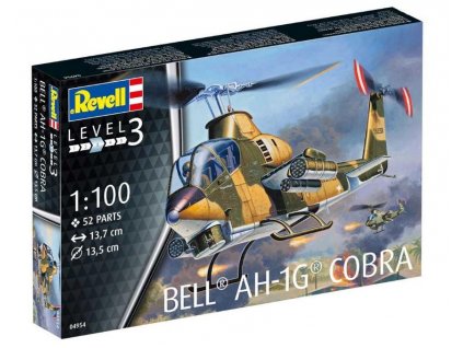 Revell Plastic ModelKit vrtulník 04954 Bell Cobra