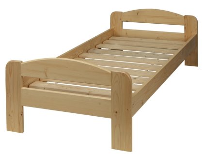 Postel BĚTKA s roštem (Rozměry 80x200 cm, Typ Senior - Zvýšená postel o 10 cm)
