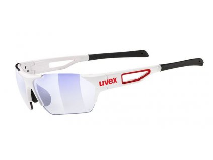 Sportovní brýle Uvex Sportstyle 202 Small Race Vario - white red (8303)