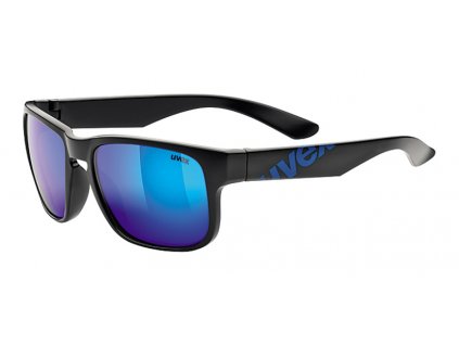 Sluneční brýle Uvex LGL 22 Black Mat. Blue/Mirror Blue (2214)