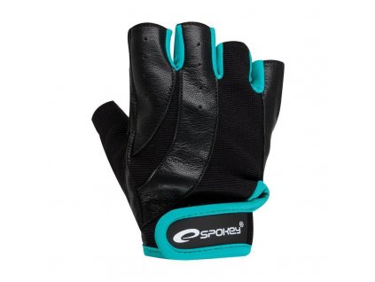 Fitness rukavice Spokey ZOE černo-zelená