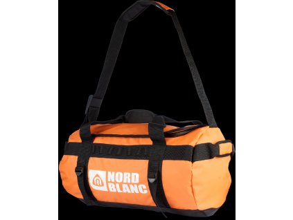 NORDBLANC Pomarańczowa torba sportowa TRAVELER (8592502711819)